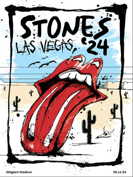 LasVegas Lithograph