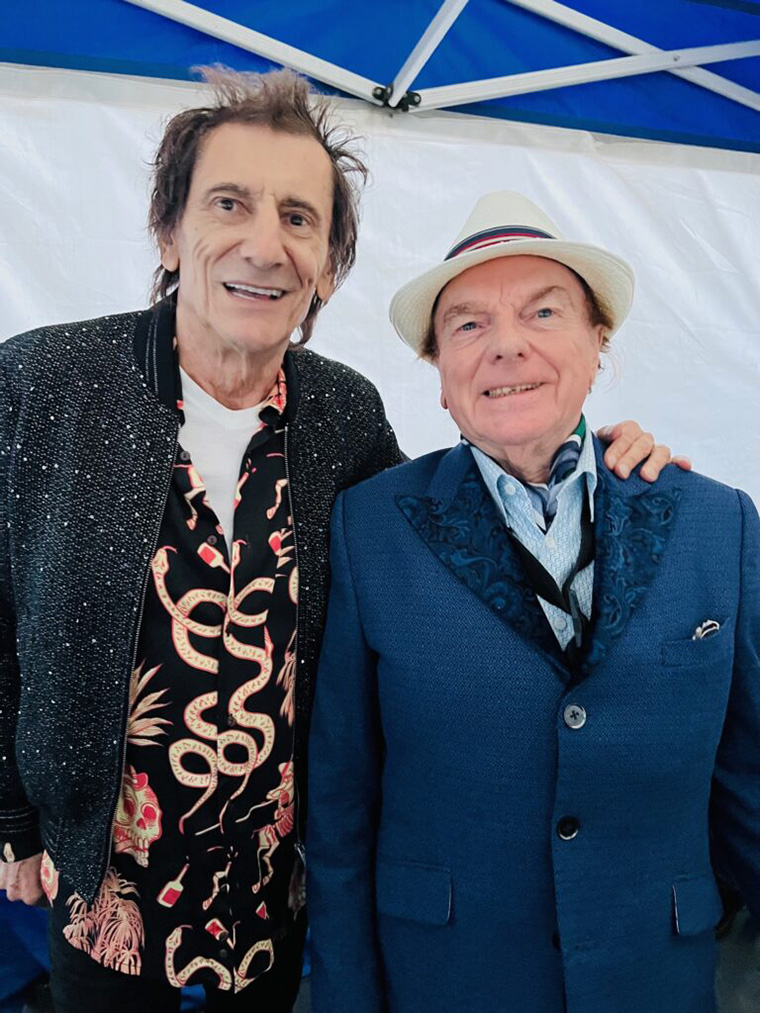 Ronnie Wood And Van Morrison