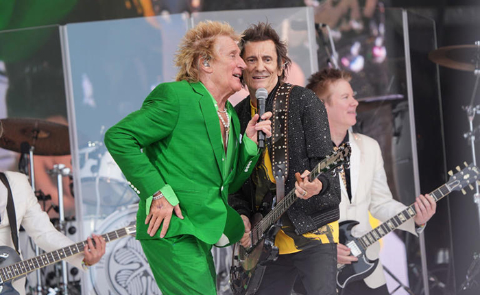 Rod Stewart At Glastonbury 2025