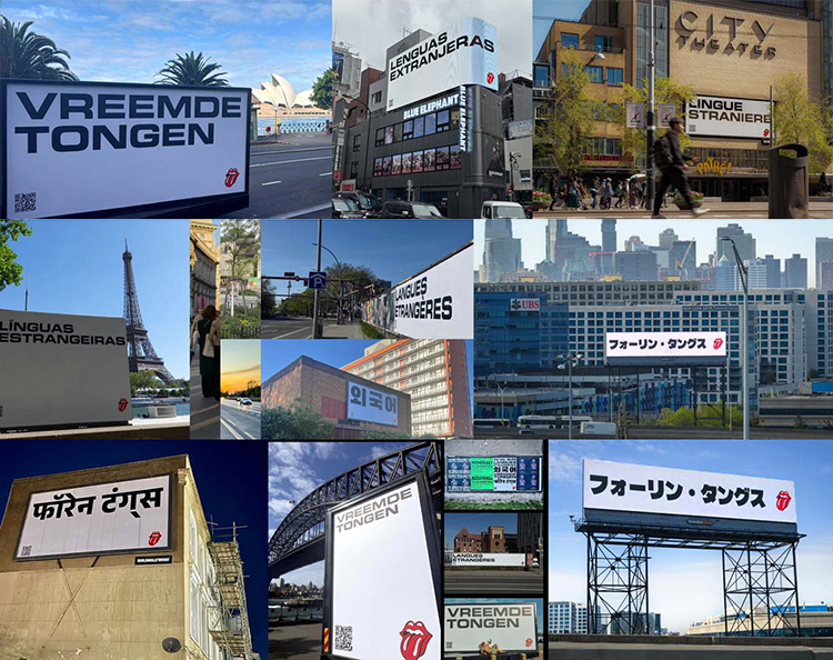 Foreign Tongues Billboards