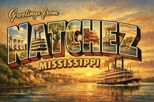 Greeting From Natchez Mississippi