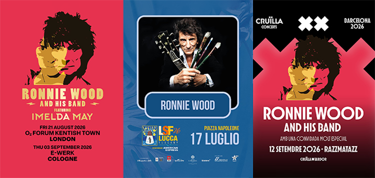 Ronnie Wood Tour2026