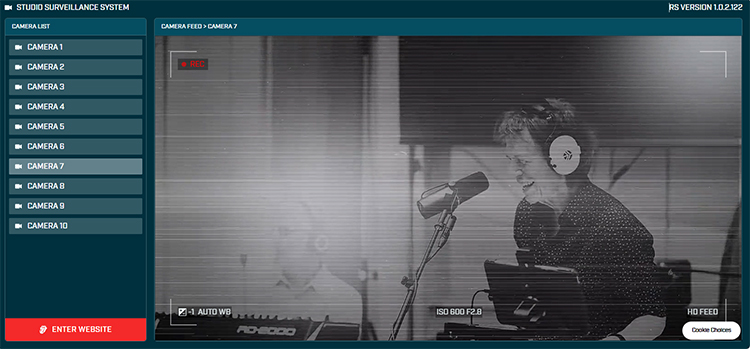 スタジオ監視システム